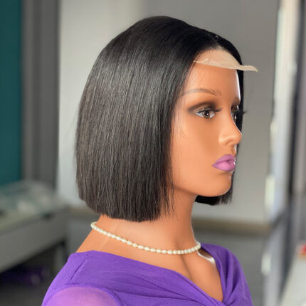 Perruque bob cheveux vietnamiens pour femmes -12A