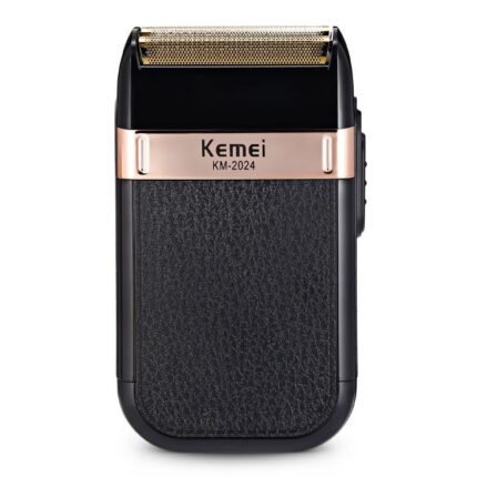 Rasoir double maille en acier inoxydable, rechargeable avec câble USB