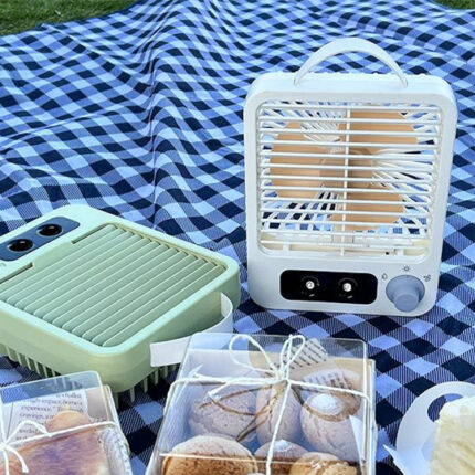 Mini ventilateurs refroidisseur d'air fresh avec des lumières