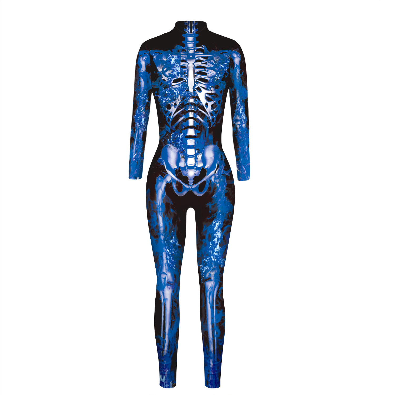 Combinaisons/ déguisements squelettes humain pour Halloween - 6 Style - M